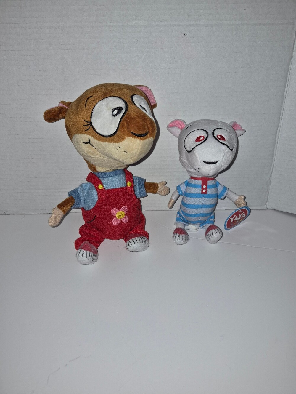 Yaya & Zouk 2015 Kids TV Series Plush Toy Character Set Rare